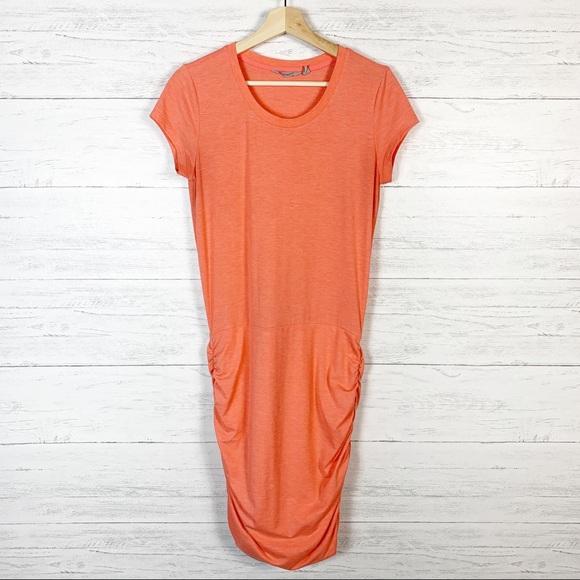 Athleta • Topanga Ruched Skirt Tee Dress S - Picture 5 of 8